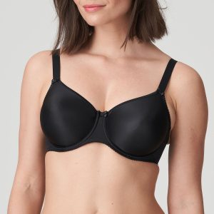 PrimaDonna Satin BH med bøjle, sort