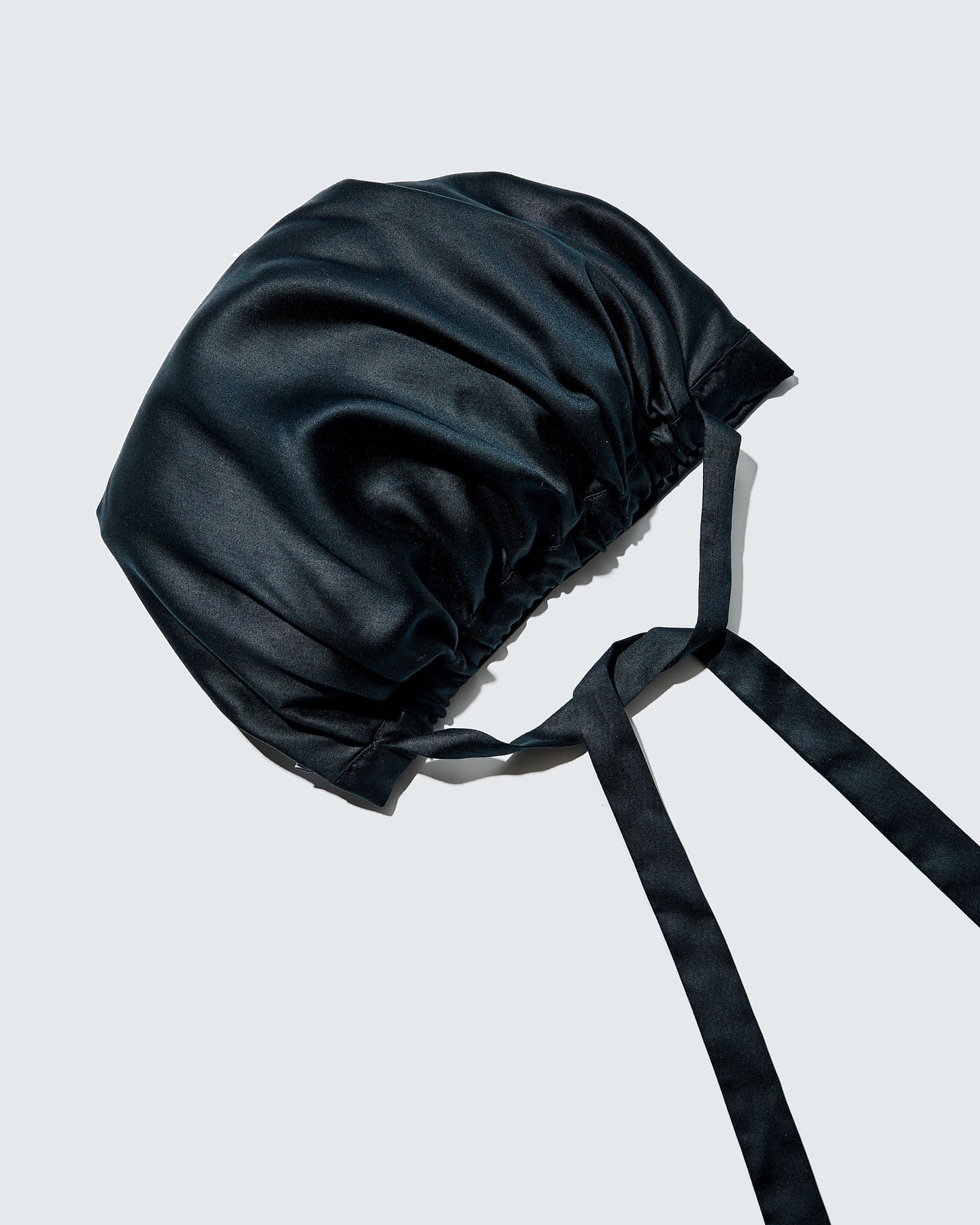 Bamboo Hair Bonnet, Jet Black Online nu
