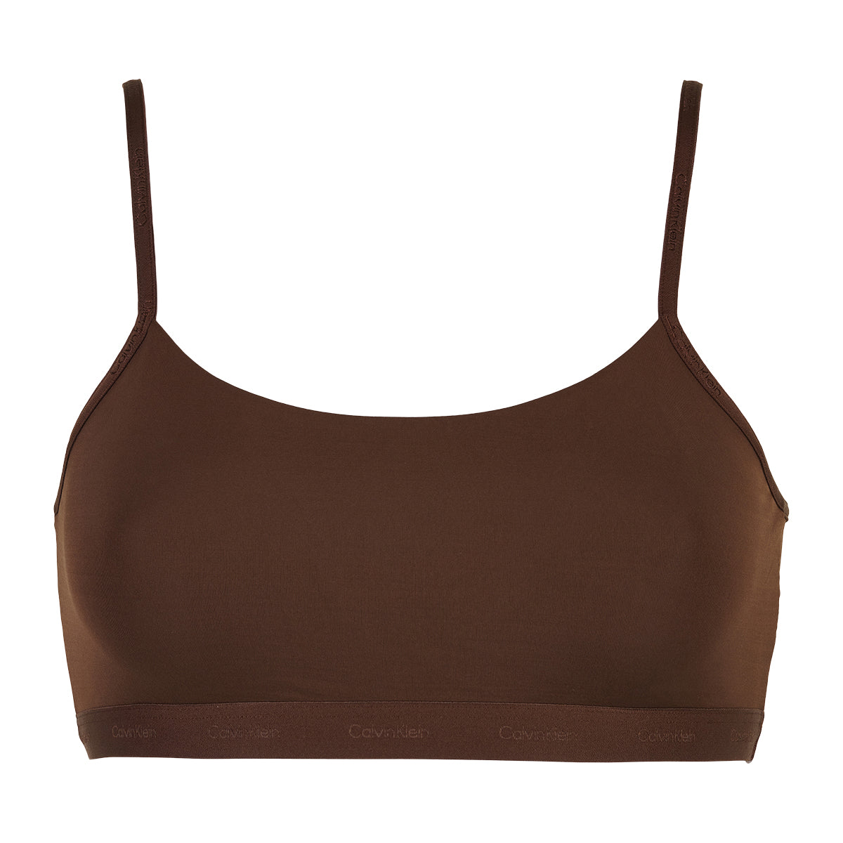 Calvin Klein Lingeri Unlined bralette BH, brun