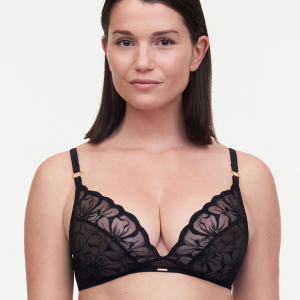 Chantelle Fleurs BH uden bøjle, sort