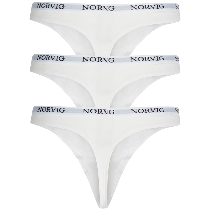 Norvig 3-Pack g-streng, hvid Online