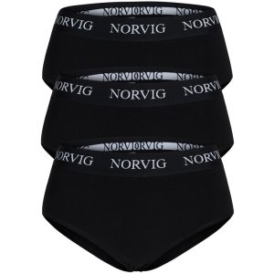 Norvig 3-Pack maxi trusse, sort