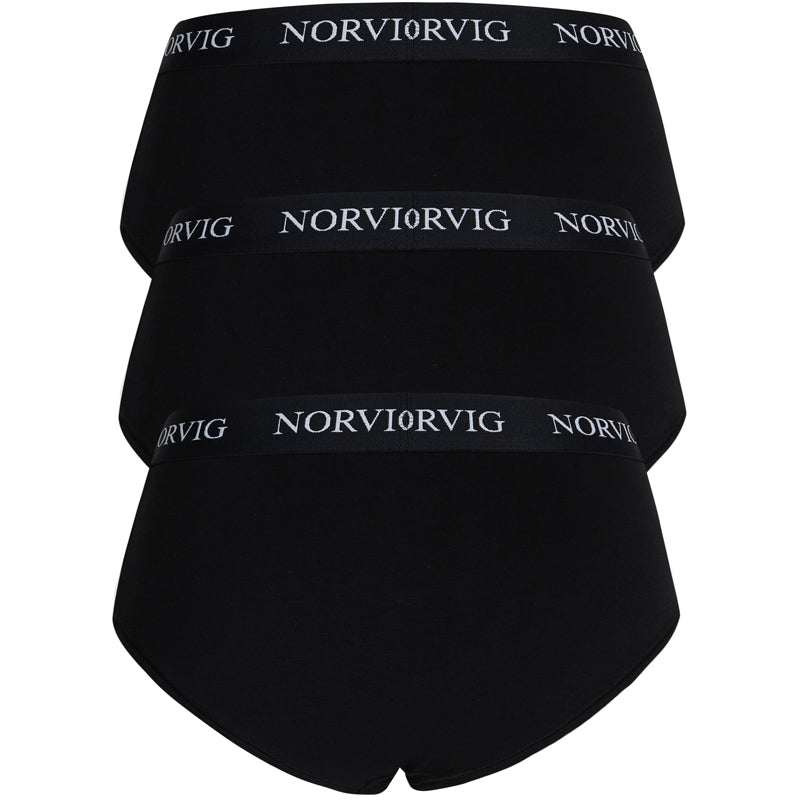 Norvig 3-Pack maxi trusse, sort