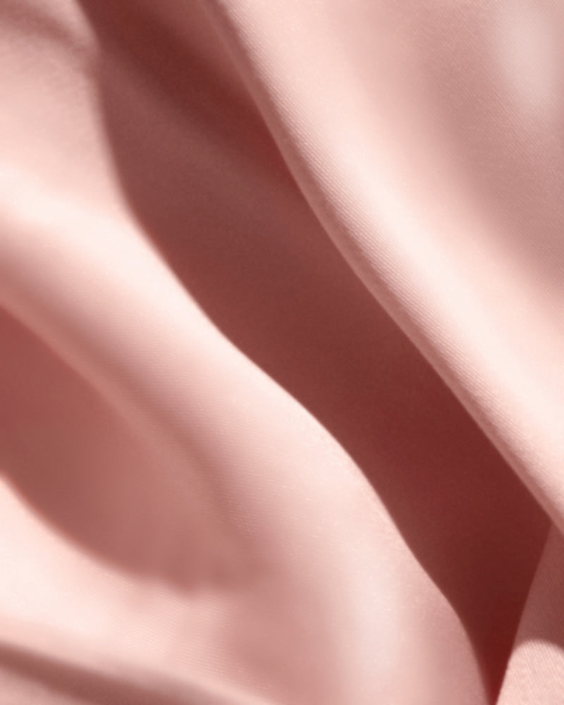 Silky Bamboo Pillowcase, Powder Pink