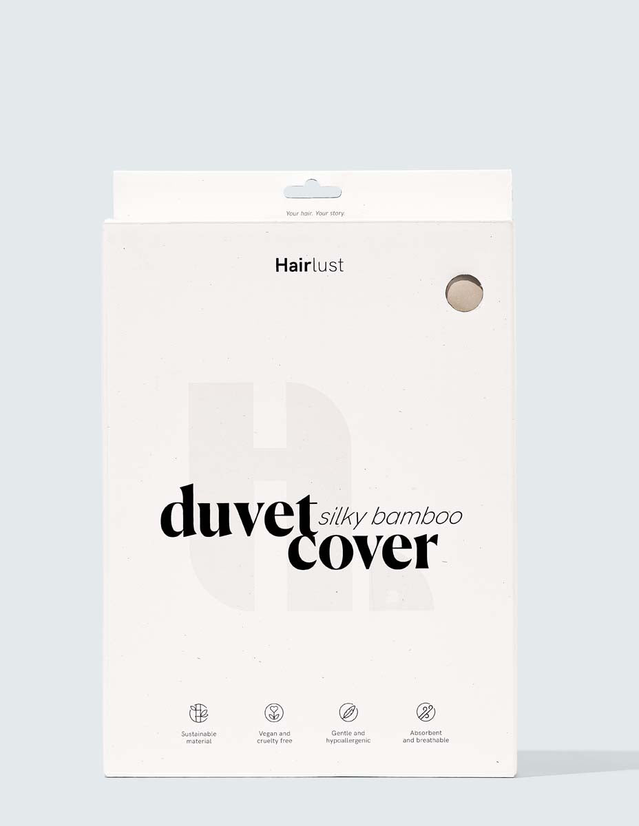 Silky Bamboo Duvet Cover, Champagne