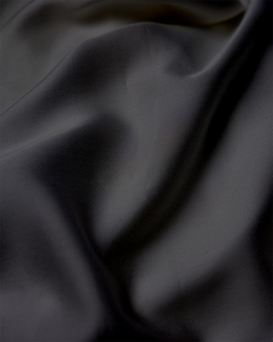Silky Bamboo Duvet Cover, Jet Black