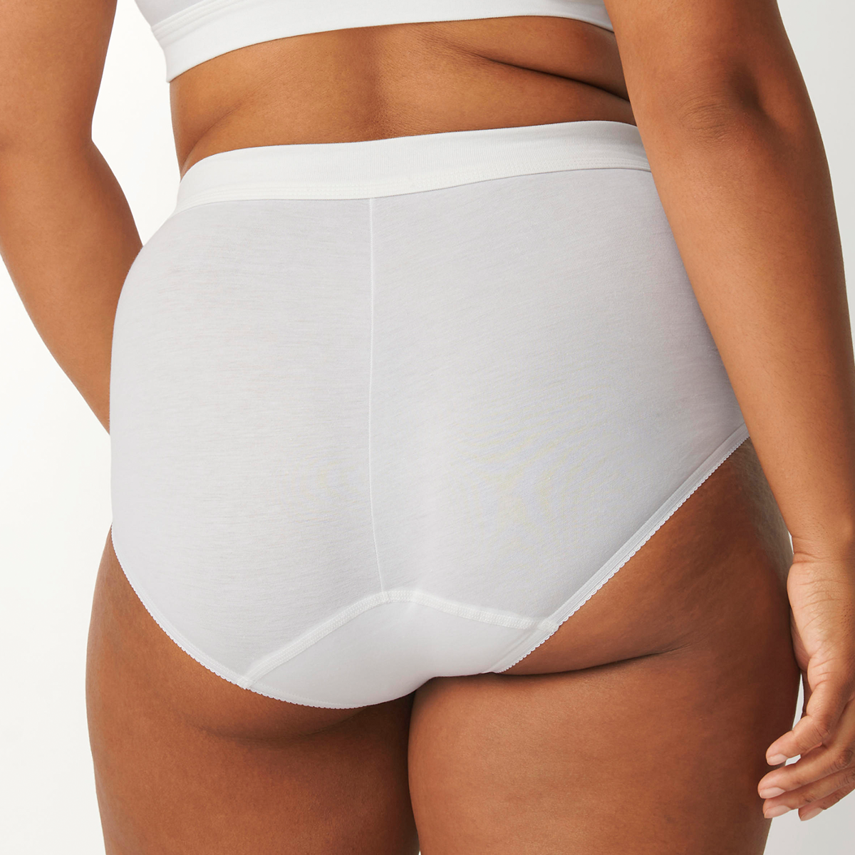 Sloggi Double Comfort maxi trusse, hvid