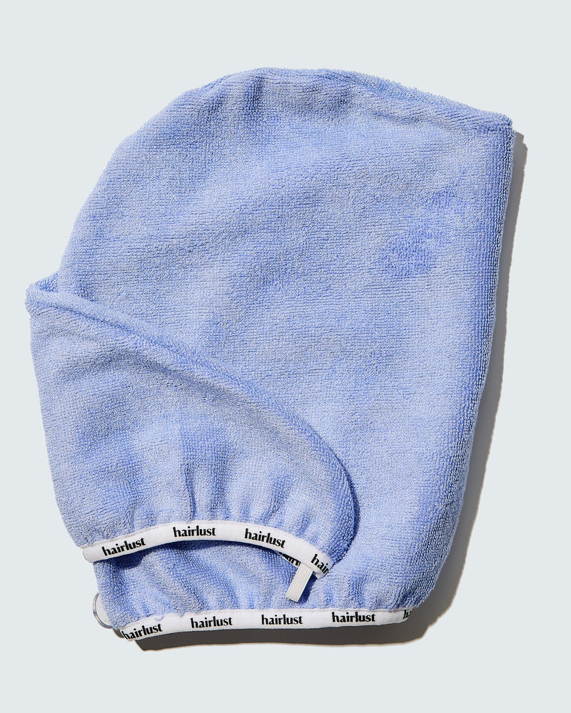 Bamboo Hair Towel Wrap, Blurple
