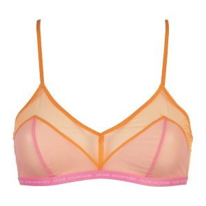 Calvin Klein Unlined Triangle BH uden bøjle, orange