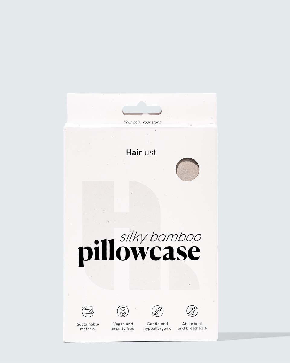 Silky Bamboo Pillowcase, Champagne