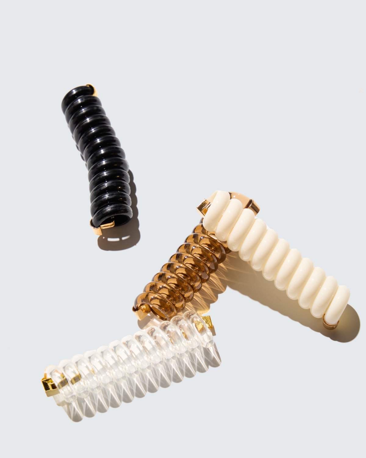 Spiral Hair Bands, 4-Pack