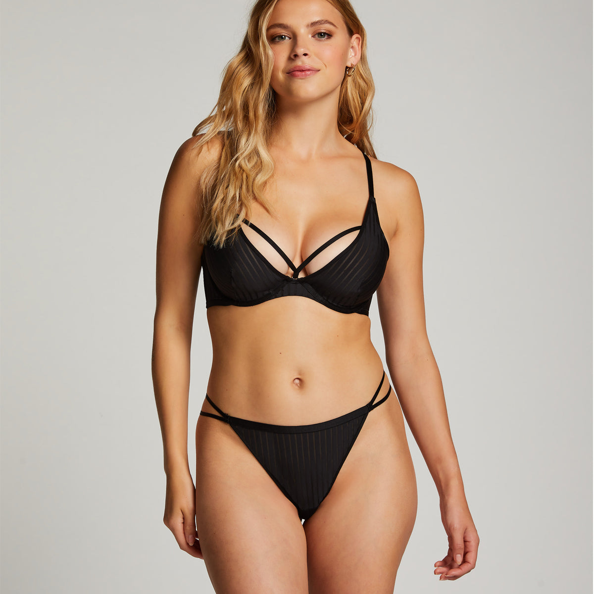 Hunkemöller Dana BH med bøjle, sort