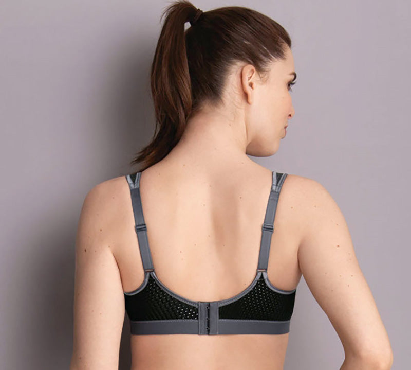 Anita Active Performance sports BH, sort Udsalg