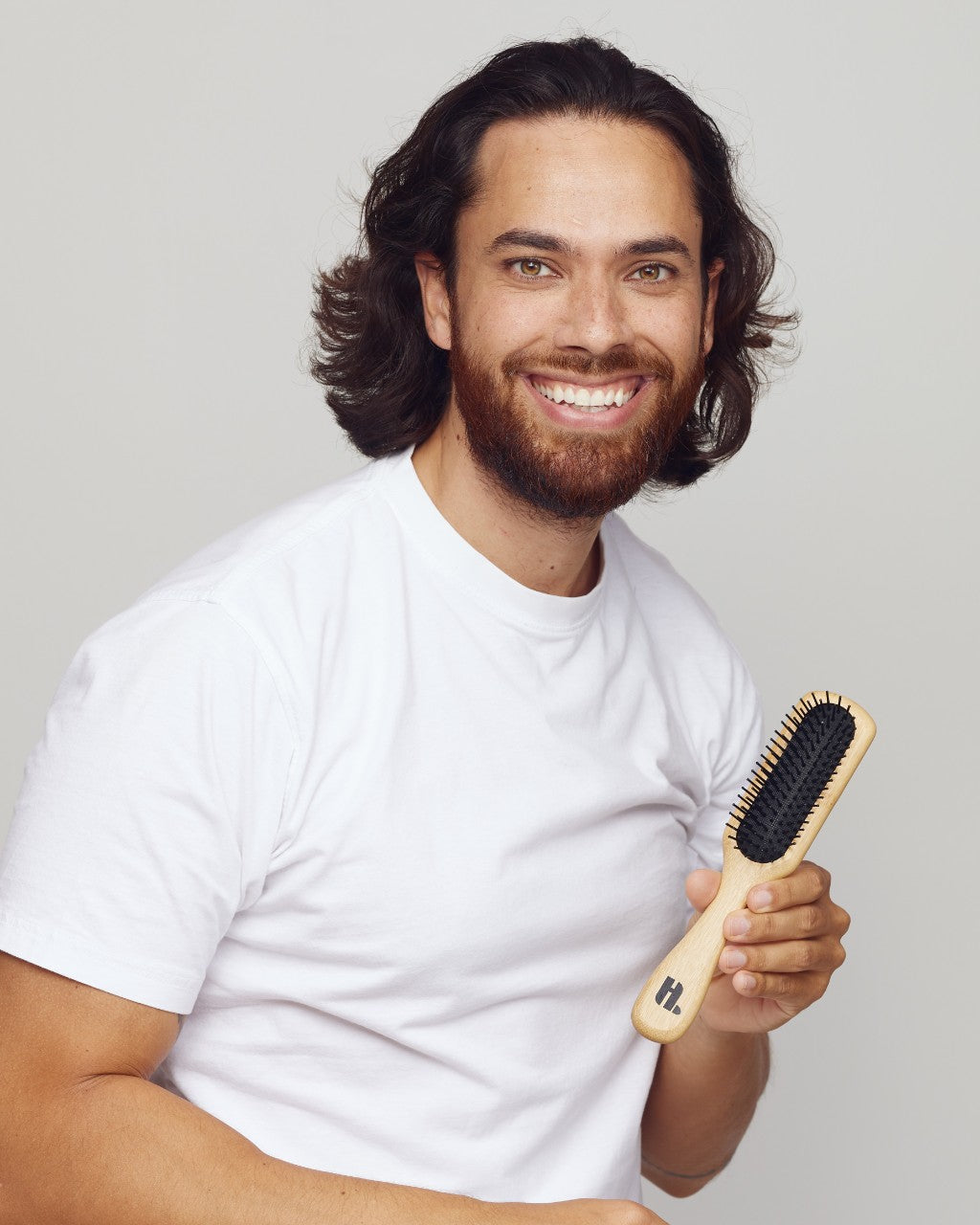 Bamboo Styling Brush Online salg