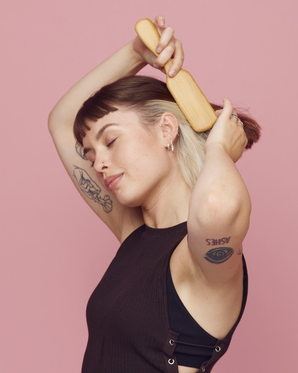 Bamboo Styling Brush Online salg