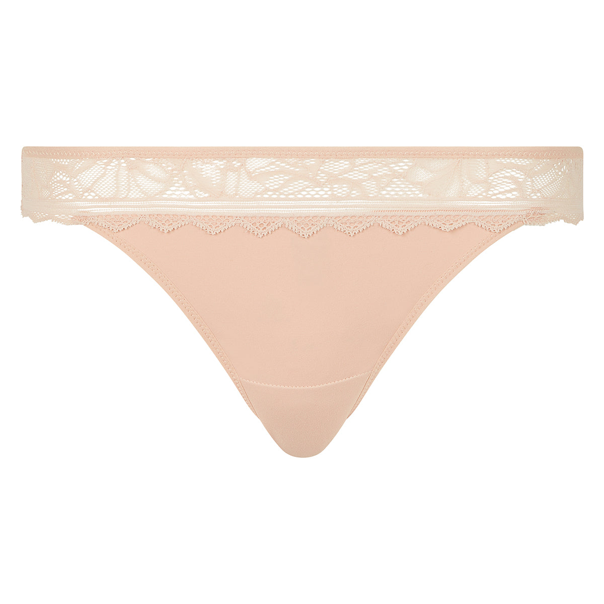 Chantelle EasyFeel Floral Touch g-streng, nude