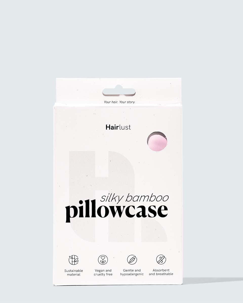 Silky Bamboo Pillowcase, Cameo Pink