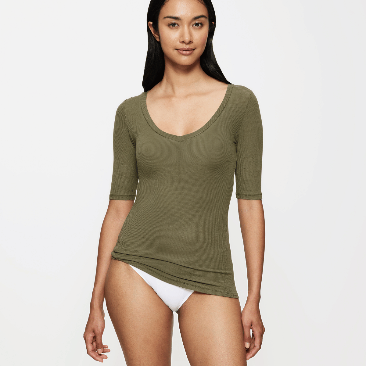 Triumph Beauty Layers t-shirt, grøn Online salg