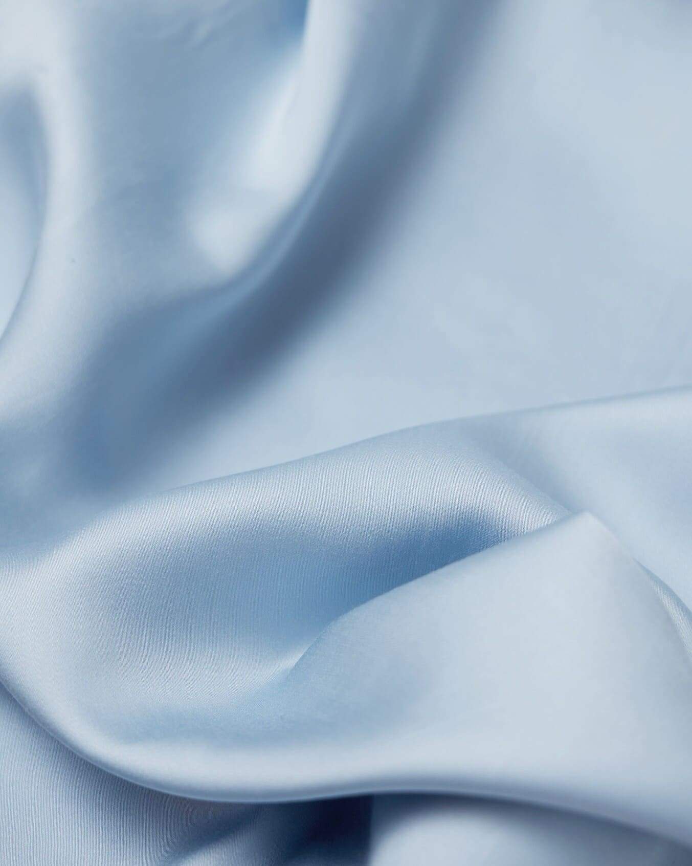 Silky Bamboo Pillowcase, Sky Blue