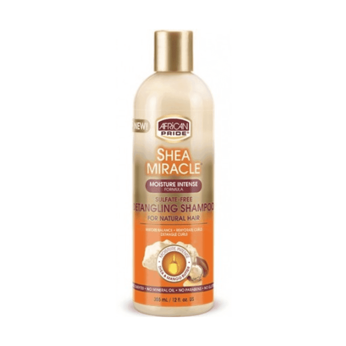 African Pride Shea Butter Miracle Detangling Shampoo 355 ml