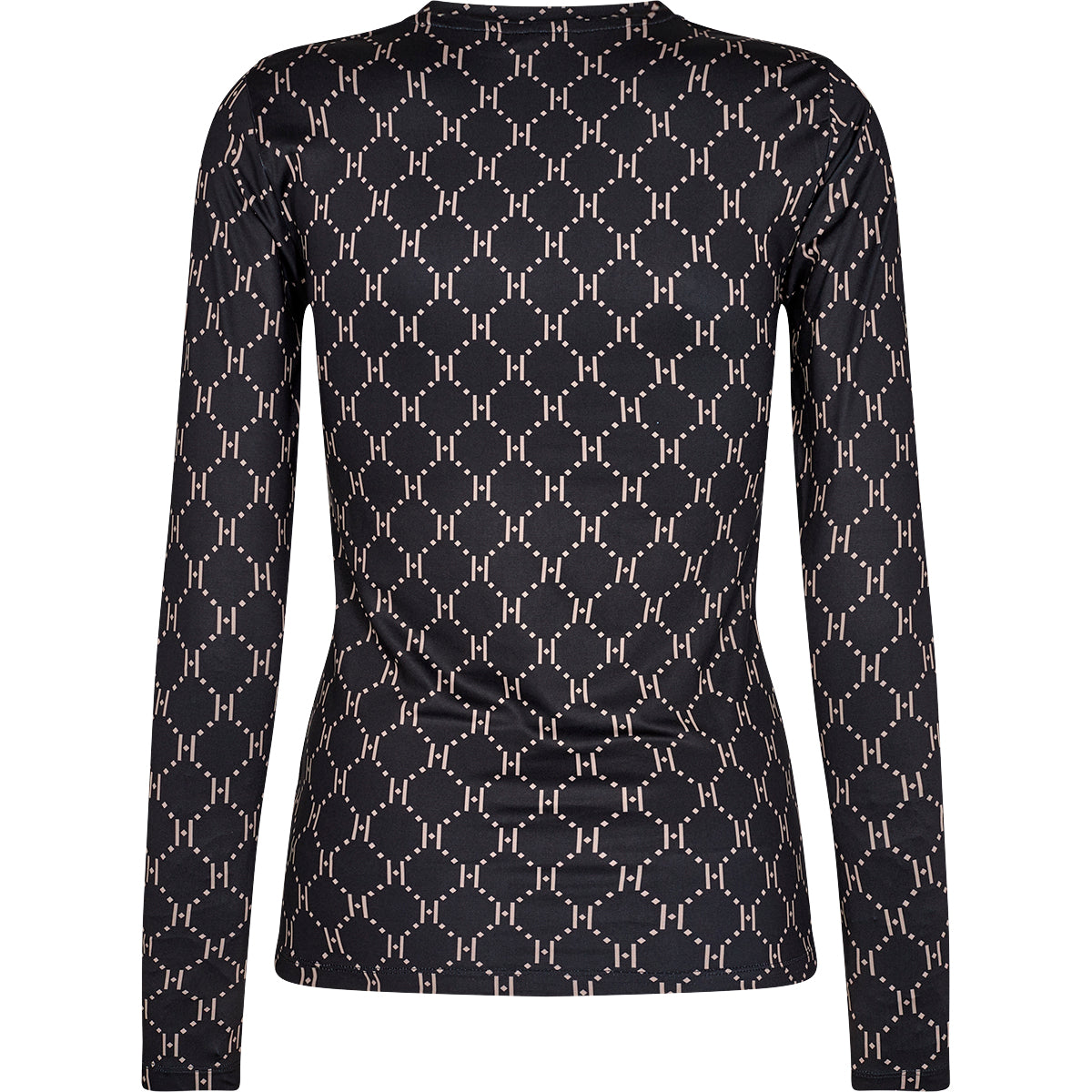 Hype The Detail Printed bluse, sort