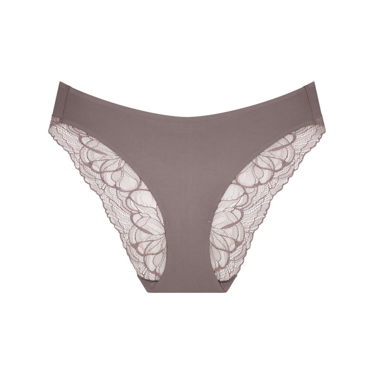 Triumph Body Make-Up Illusion Lace Highleg tai trusse, grå