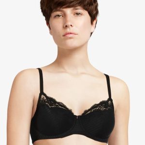 Chantelle EasyFeel Marilyn BH med bøjle, sort
