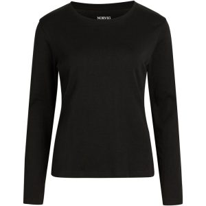 Norvig Ladies O-Neck t-shirt, sort Udsalg