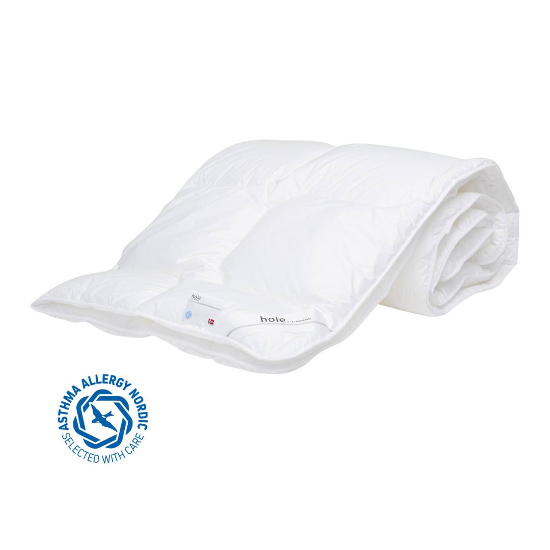 OUTLET: 2 x Helårsdyne Fiber Høie 140x200. OBS: 2 dyner i samme pakke Online salg