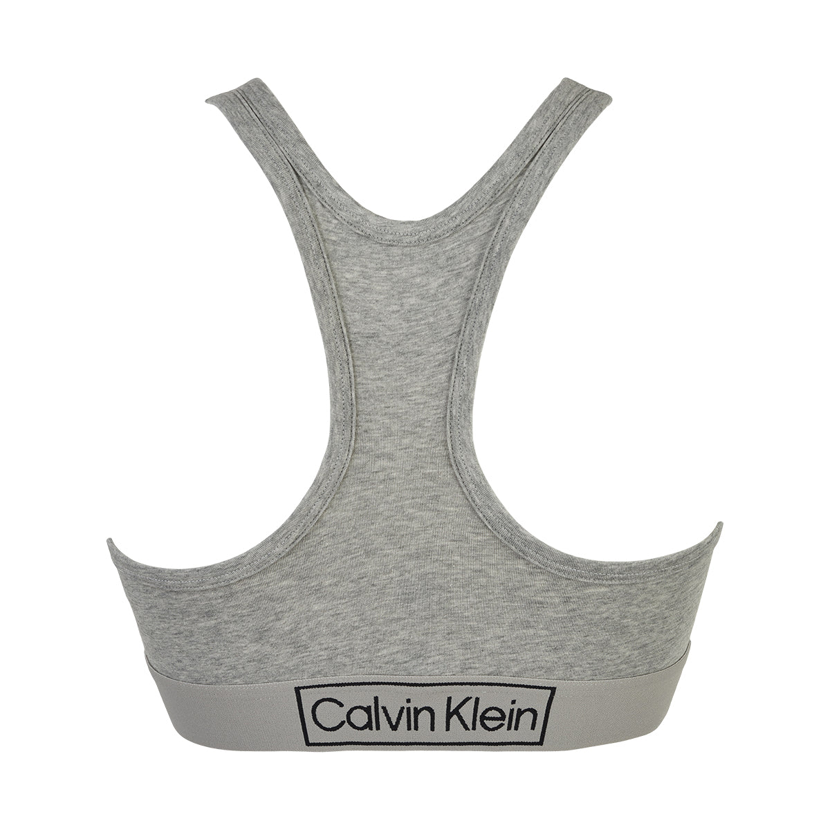 Calvin Klein Unlined bralette BH, grå på udsalg