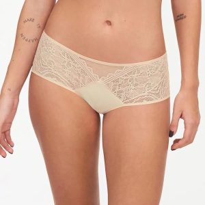 Chantelle EasyFeel Floral Touch hipster trusse, nude