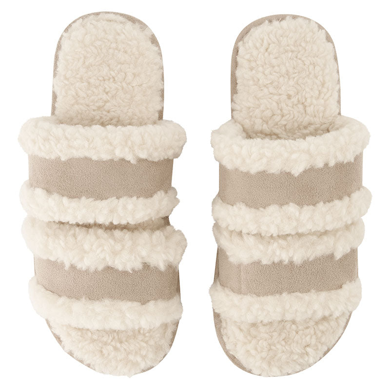 Hunkemöller Sofia Teddy Slipper tilbehør, natural
