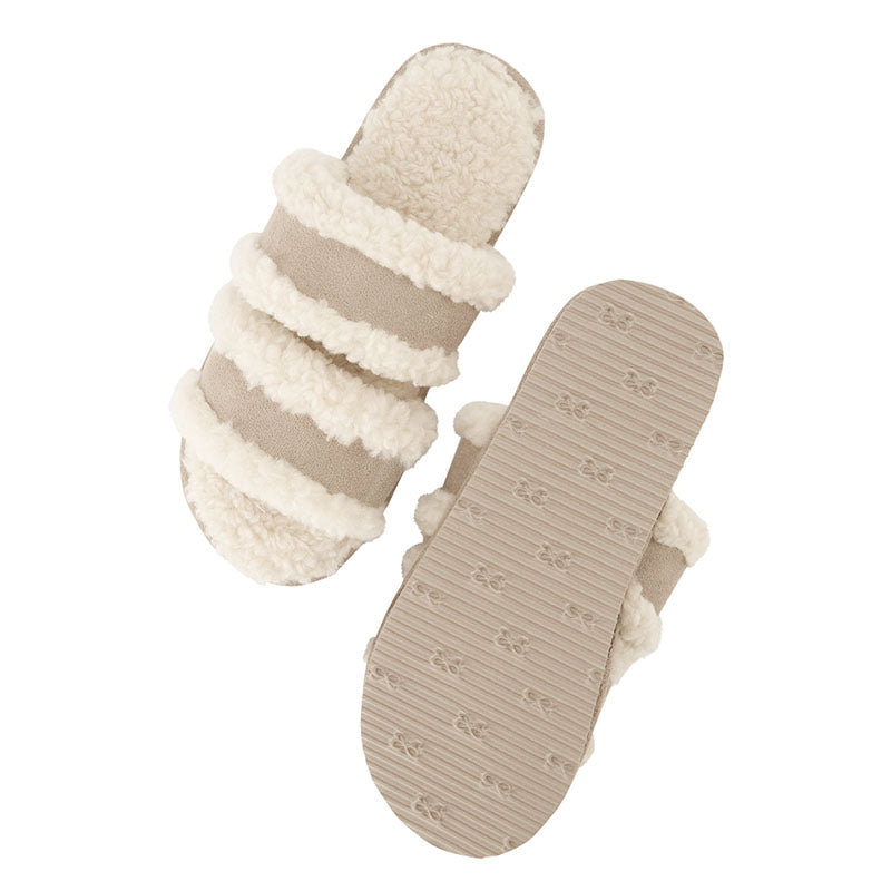 Hunkemöller Sofia Teddy Slipper tilbehør, natural