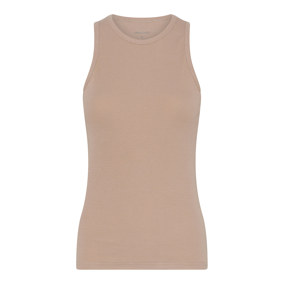 Urban Quest Bamboo Rib Tank top, beige