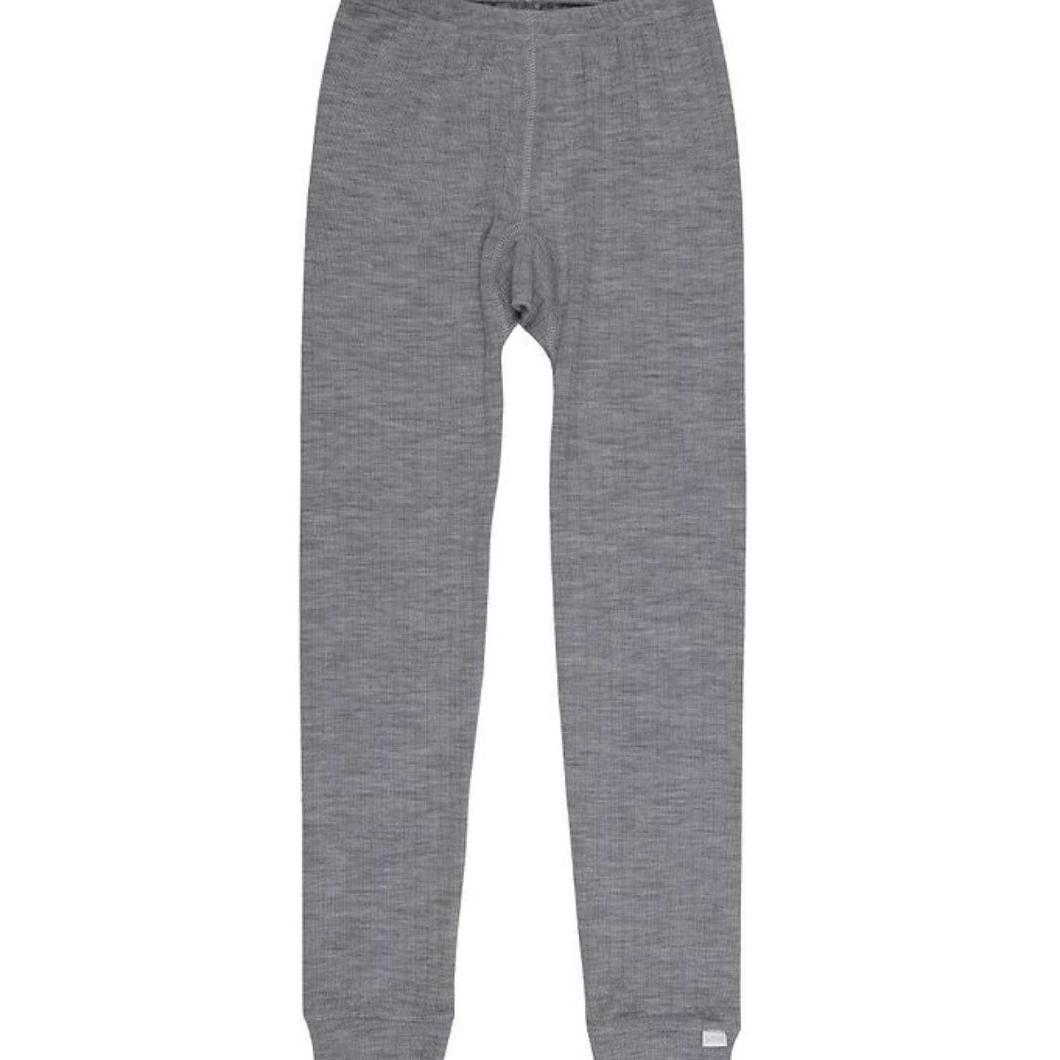 Leggings i merino uld Grå (til eksem og udfordret hud)