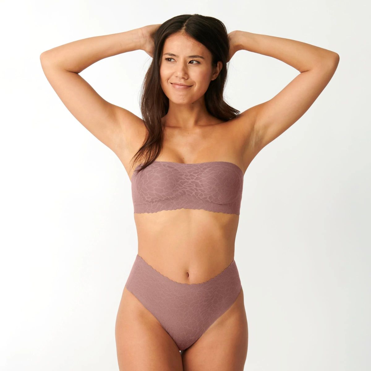 Sloggi Zero Feel Lace 2.0 hipster trusse, rosa