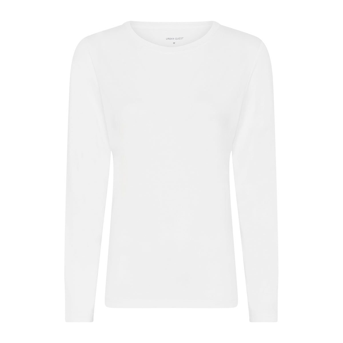 Urban Quest Bamboo Slim Fit bluse, hvid