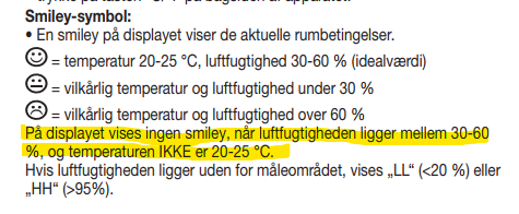 Hygrometer - luftfugtighedsmåler Levere