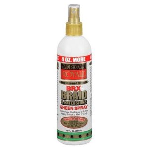 African Royale BRX Braid and Extensions Sheen Spray 355 ml