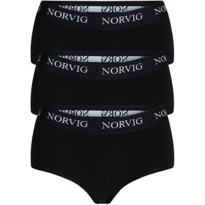 Norvig 3-Pack hipster trusse, sort