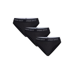 Urban Quest 3-Pack Bamboo tai trusse, sort